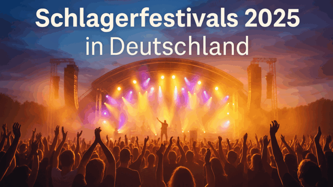 Schlagerfestivals-2025 Schlagerfestivals 2025